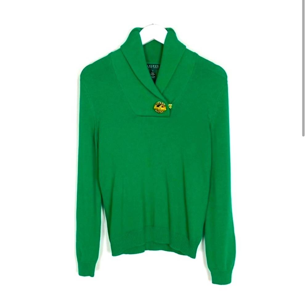 Lauren Ralph Lauren Green Sweater